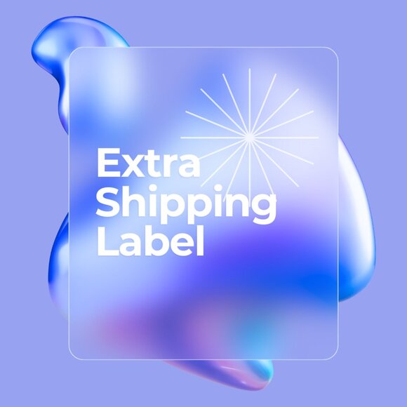 Extra Shipping Label - Picture 1 of 1